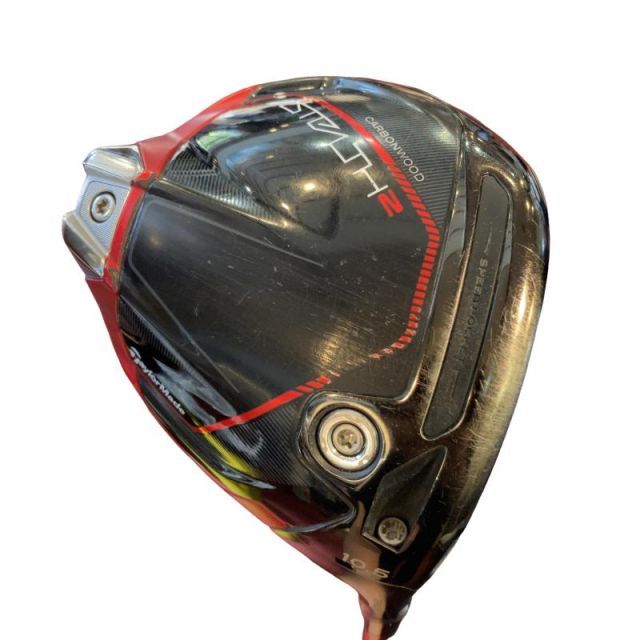 【中古】 テーラーメイド STEALTH2 10.5° ドライバー DR 純正特注シャフト (フレックスS) メンズ 男性用 右利き 右用 Cランク ゴルフクラブ