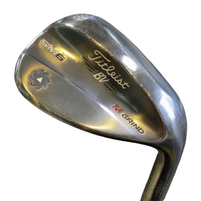【中古】 タイトリスト VOKEY SPIN MILLED SM6 スティールグレー 58°/08°M ウェッジ WG Dynamic Gold (フレックスS) メンズ 男性用 右利き 右用 Cランク ゴルフクラブ