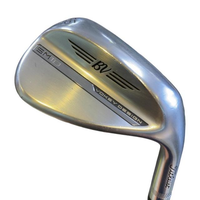 【中古】 タイトリスト VOKEY SPIN MILLED SM10 ツアークロム 56°/08°M ウェッジ WG Dynamic Gold (フレックスS) メンズ 男性用 右利き 右用 Cランク ゴルフクラブ