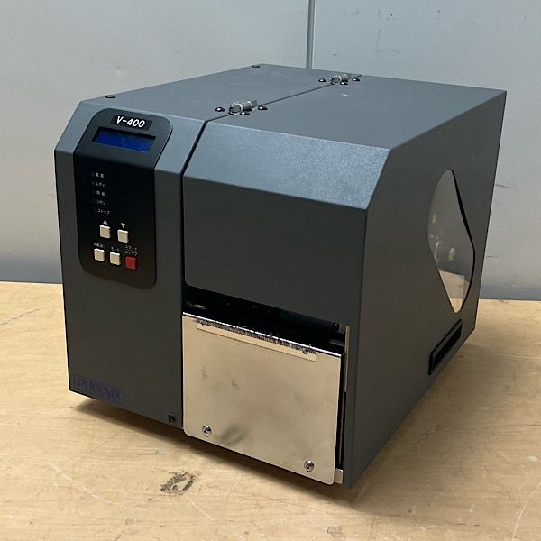 フェニックス電子 サーマルプリンター V-400 単相100V ※通電・ローラー回転確認のみ ●136788