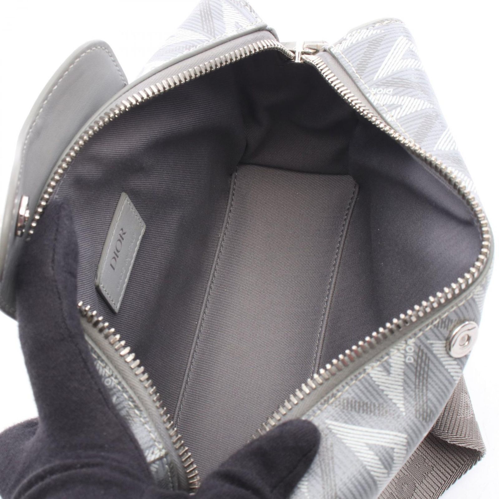 ディオール Dior ショルダーバッグ CDダイヤモンド ランゴ 22 
