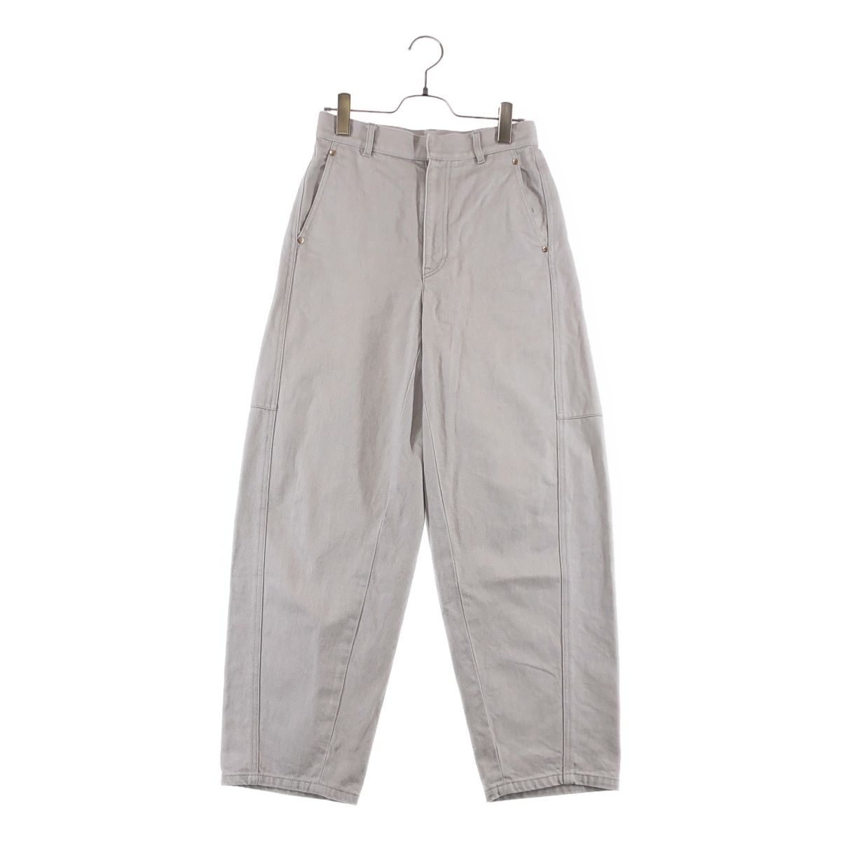 ebure / エブール | 2025SS | ムラ糸デニム パンツ | 36 | グレー系 | レディース