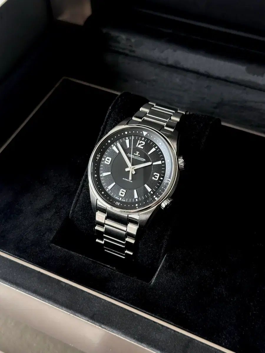 フルセット ジャガールクルト ポラリス 黒文字盤 41mm 410,010円
