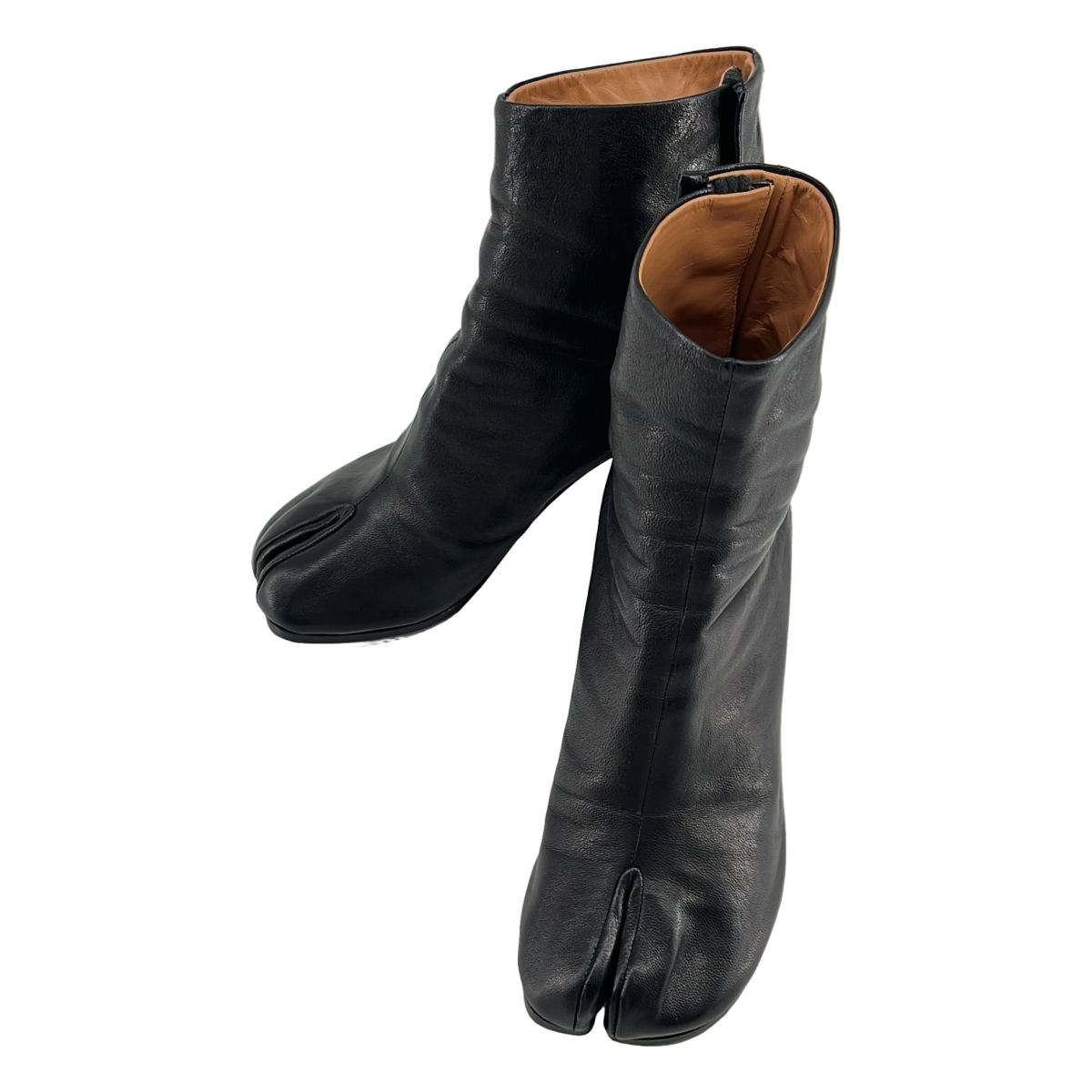 Maison Margiela / メゾンマルジェラ | 2023AW | ANKLE BOOKS 80 足袋 tabi レザーブーツ | 37.5 | ブラック | レディース