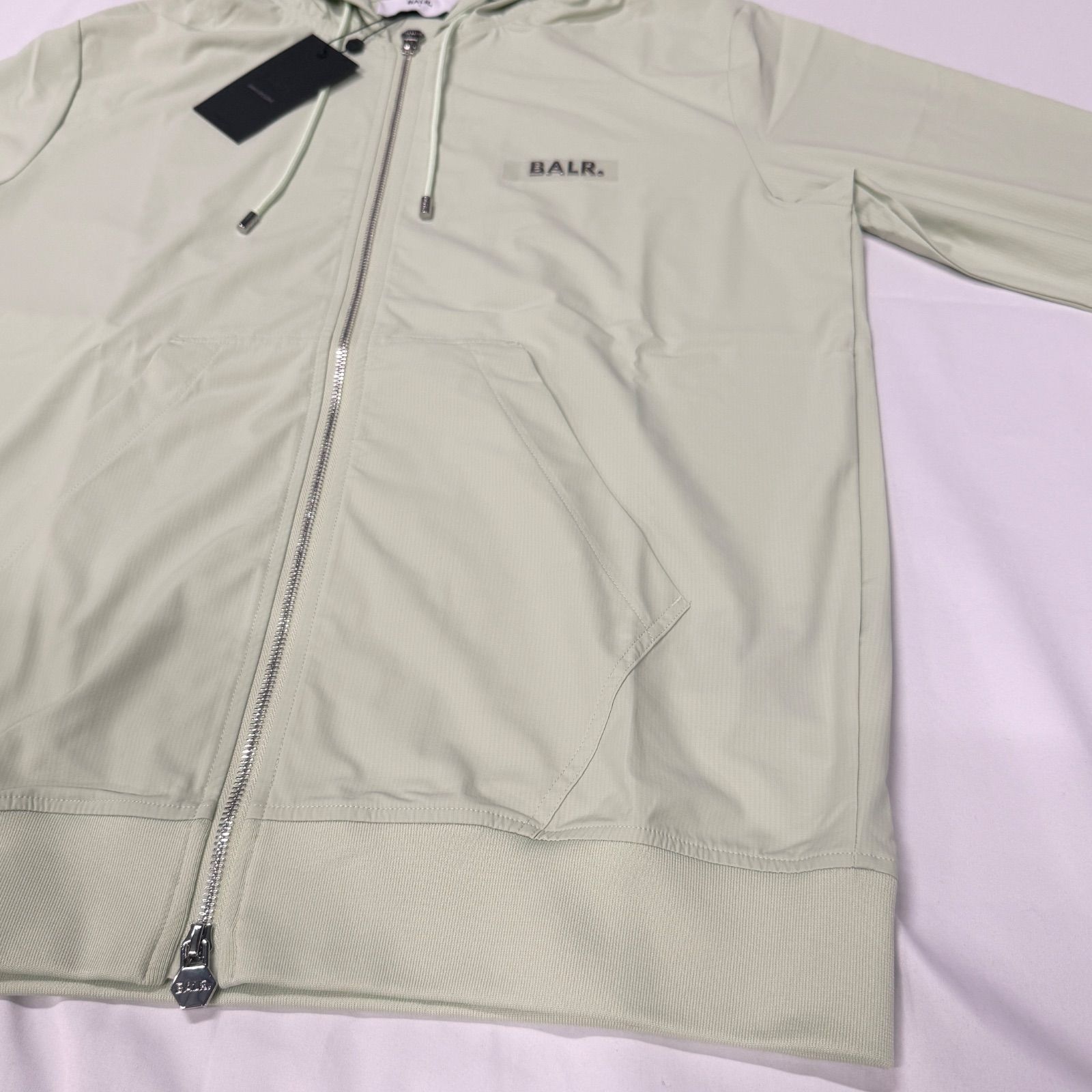 新品タグ付】BALR. 日本限定 ナイロンジップパーカー Q-SERIES Sサイズ