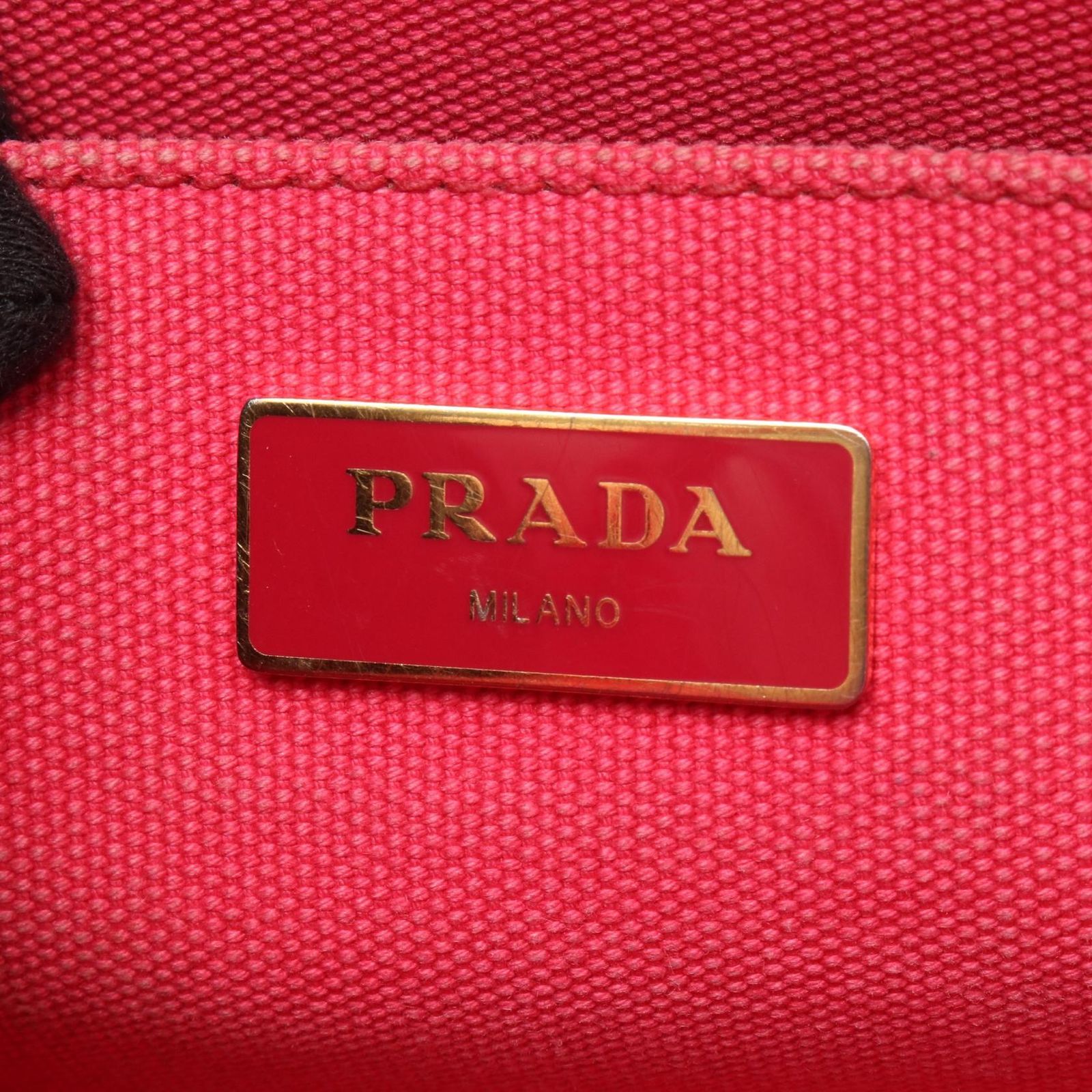 プラダ PRADA トートバッグ CANAPA カナパ ミニ 2WAY BN2439 ピンク 