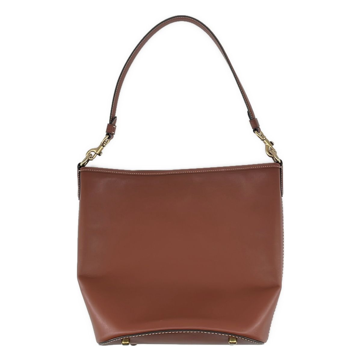 【美品】 COACH / コーチ | ダコタ バケットバッグ 16 | ブラウン | レディース
