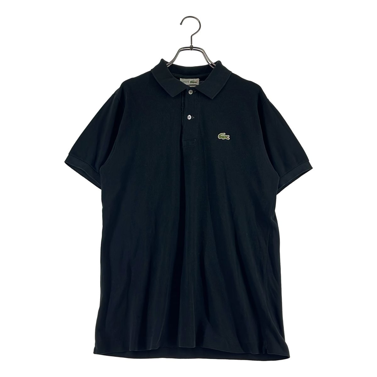 LACOSTE / ラコステ | 1980s | フランス製 ポロシャツ カットソー | 3 | ブラック | メンズ