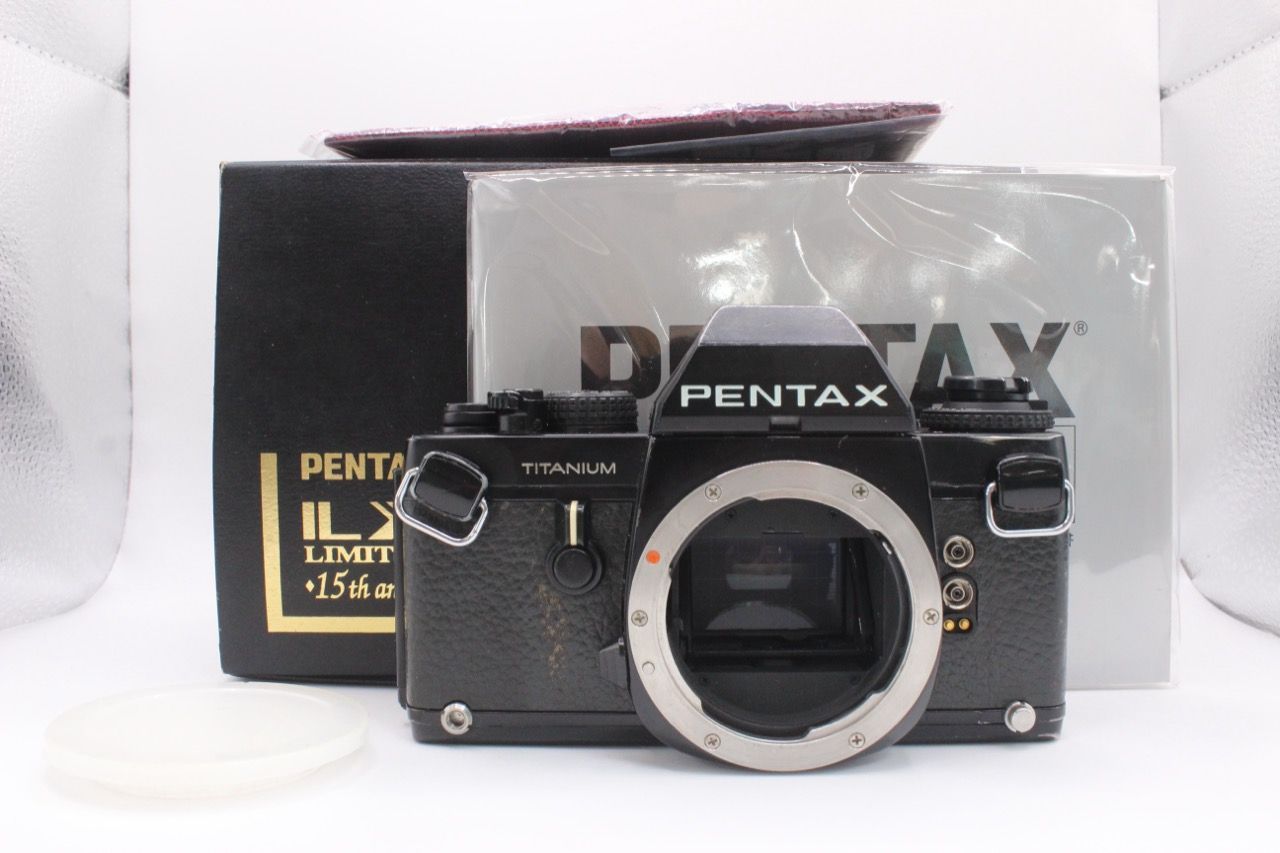 ★希少品★ ペンタックス PENTAX LX TITANIUM LIMITED 15周年【元箱】 #4152@k RO4982