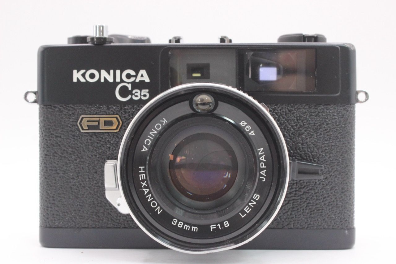 コニカ KONICA C35 FD ブラック #7951@a RO4980 - メルカリ