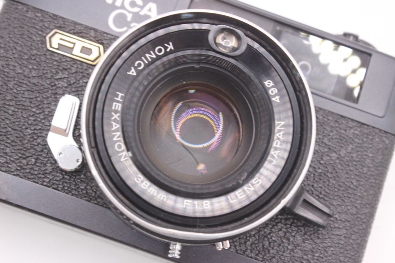 コニカ KONICA C35 FD ブラック #7951@a RO4980 - メルカリ