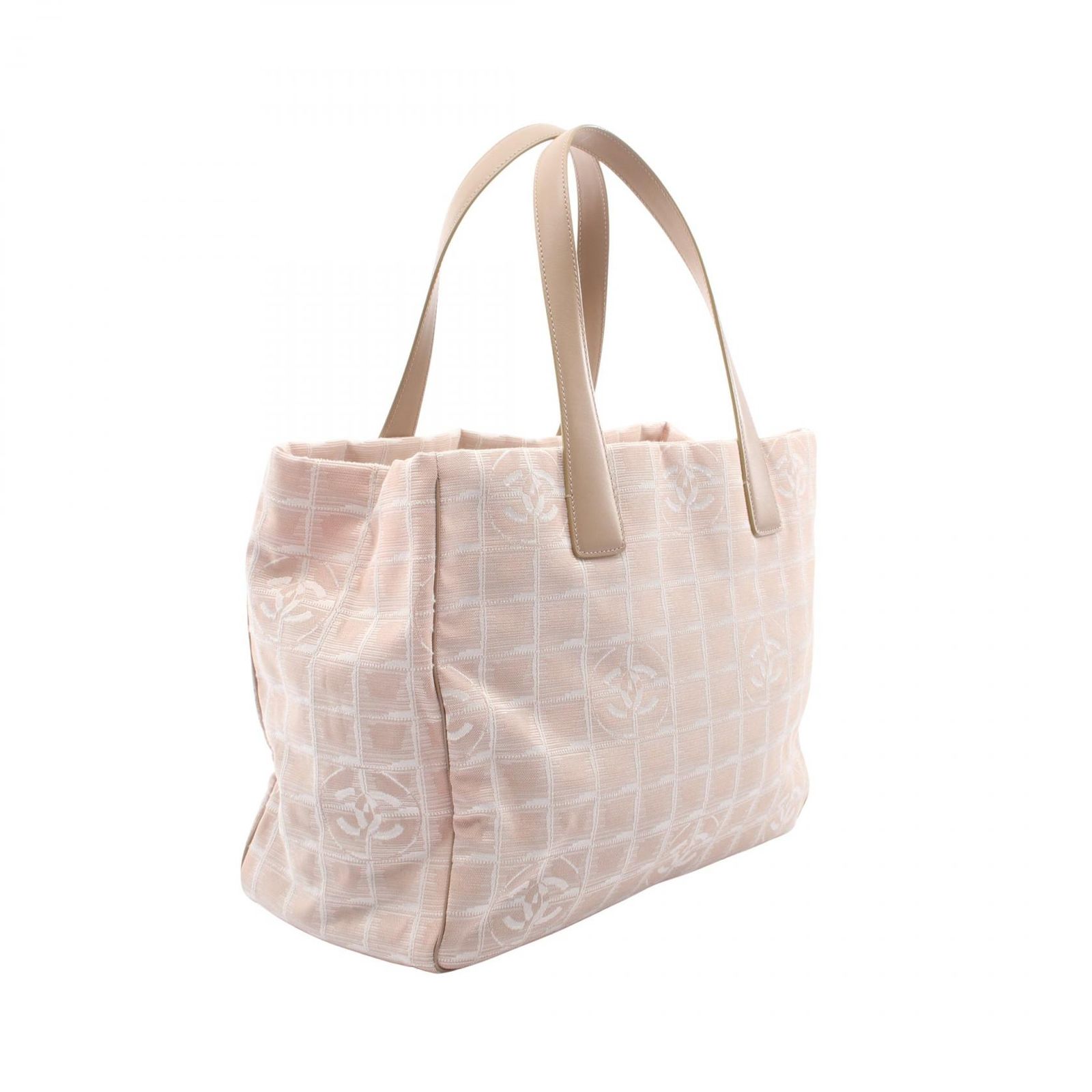 シャネル CHANEL トートバッグ ニュートラベルラインMM A15991 ピンク