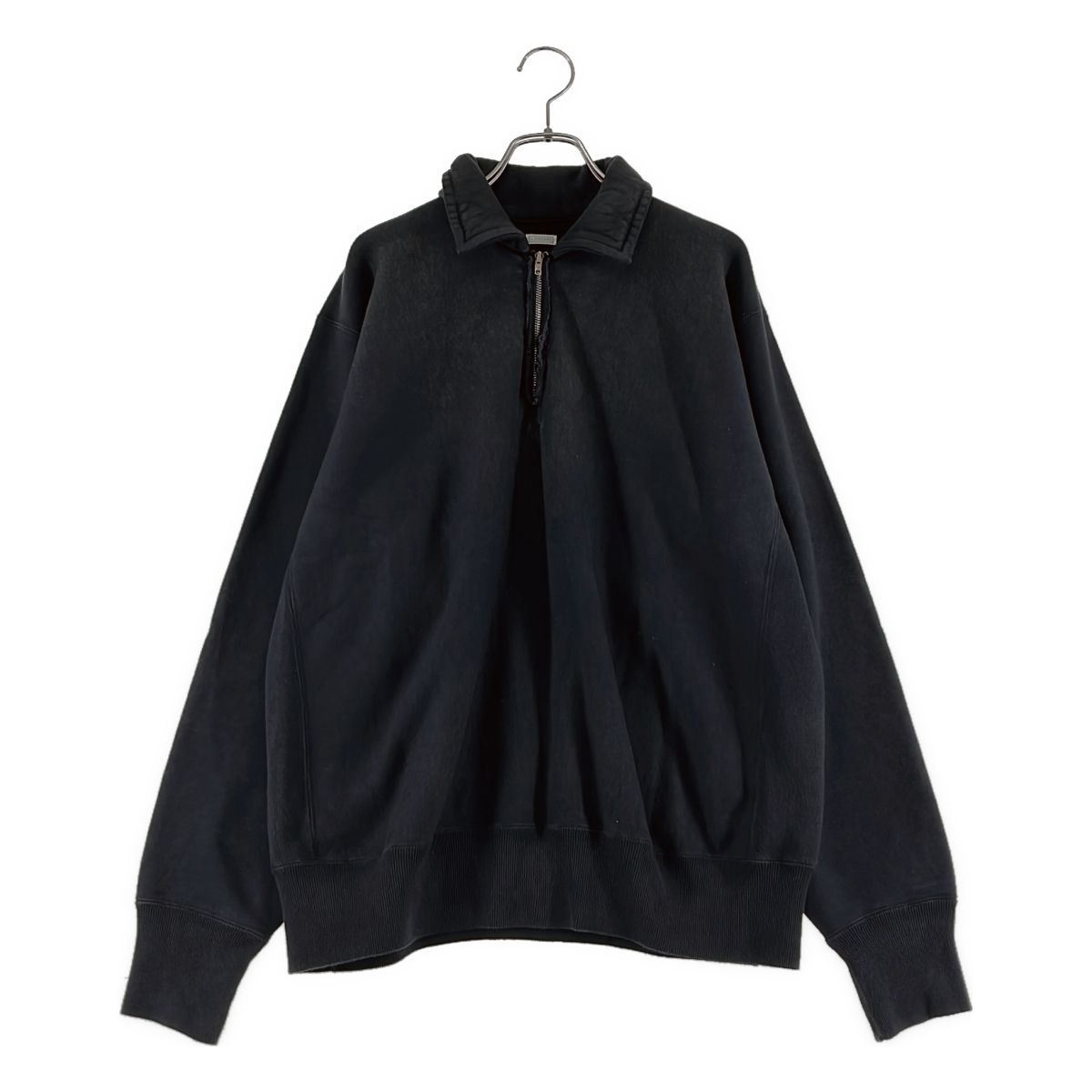 【目立った傷や汚れなし】A.PRESSE 25aw スウェット A.PRESSE / アプレッセ | 2024AW | Vintage Half Zip Sweat Shirt