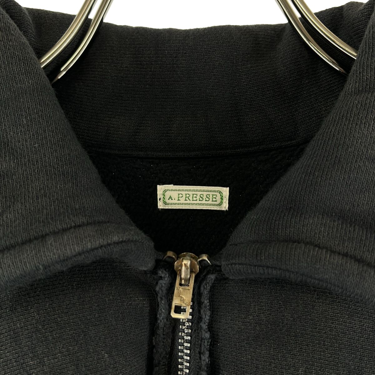 A.PRESSE / アプレッセ | 2024AW | Vintage Half Zip Sweat Shirt 