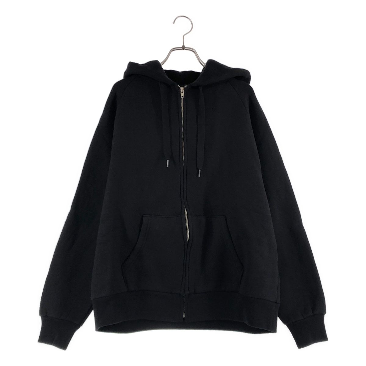【美品】 COMOLI / コモリ | 2020AW | C/W 裏毛ジップパーカ / S03-05015 | 2 | ブラック | メンズ