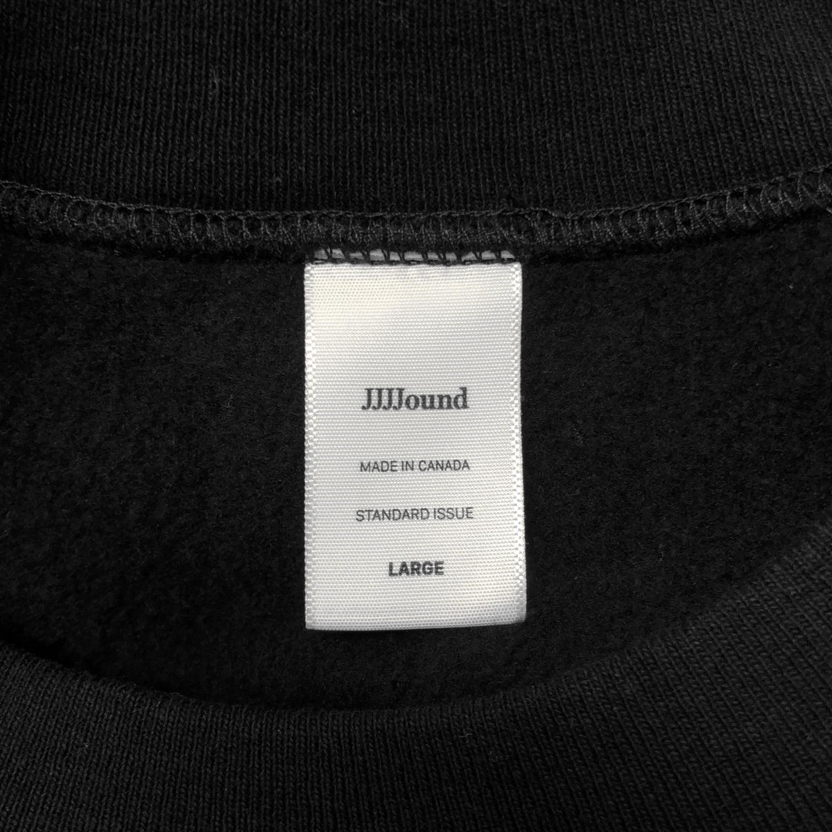 美品】 JJJJound / ジョウンド | crew neck sweat shirt / ロゴ 