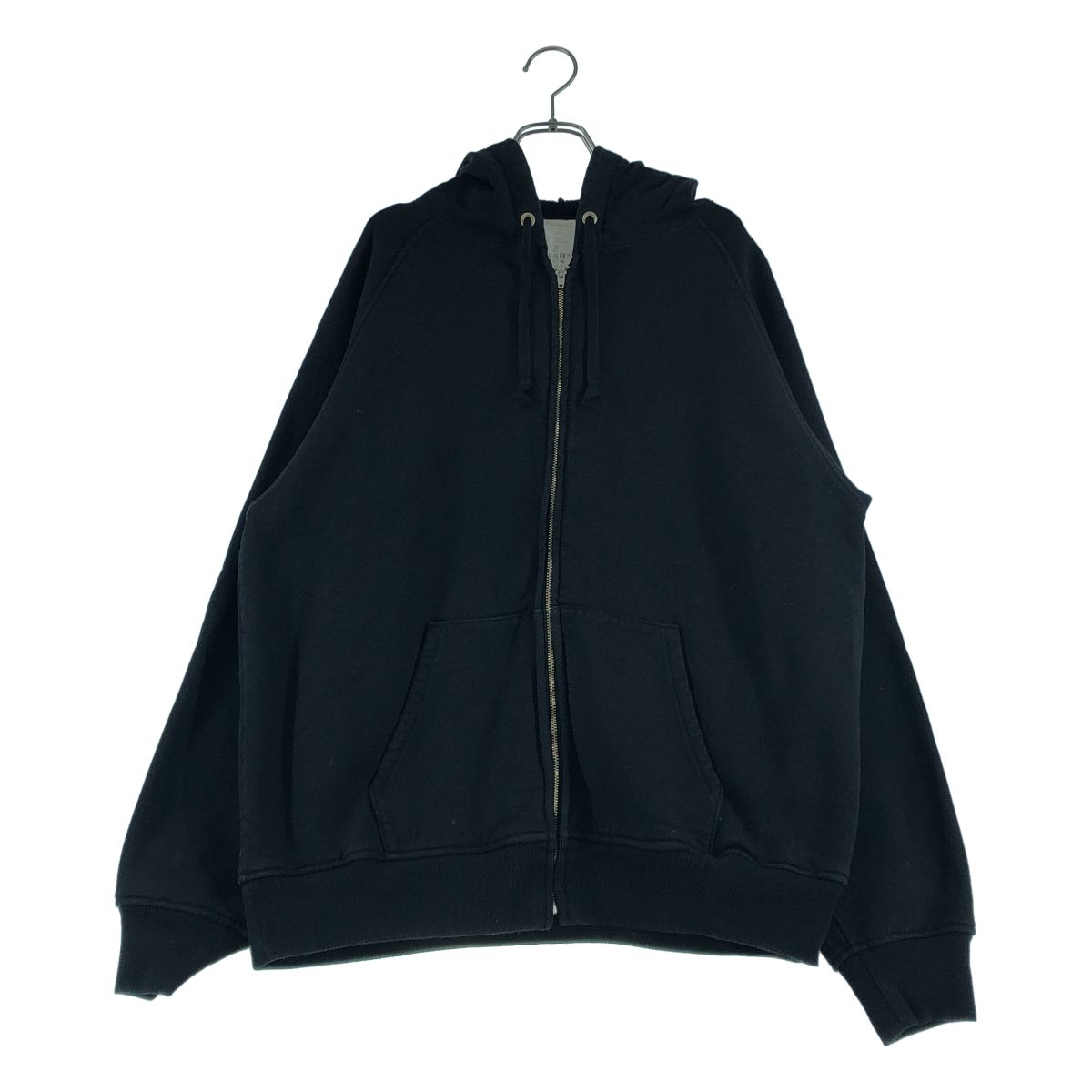 COMOLI / コモリ | 2023AW | コットン吊裏毛ジップパーカ / Y03-05021 | 3 | ブラック | メンズ 19,295円
