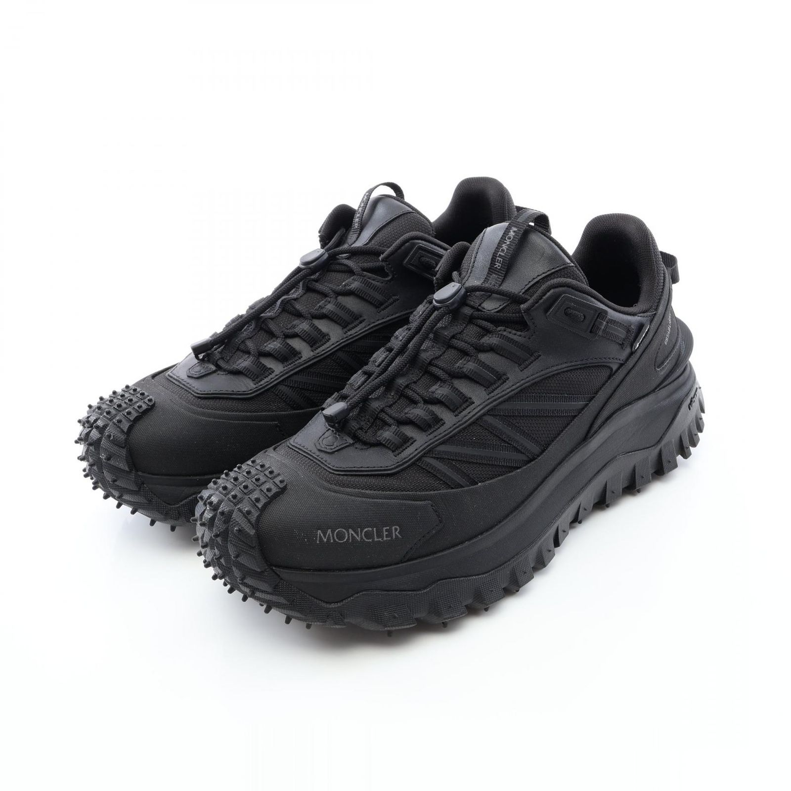 モンクレール MONCLER スニーカー Trailgrip GTX レザー スニーカー メンズ Used A