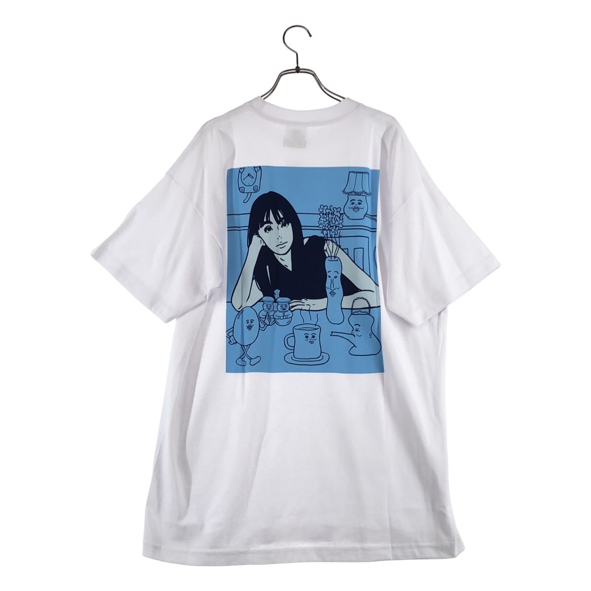 美品】 ON AIR / オンエアー | KYNE プリント Tシャツ | XL | ホワイト