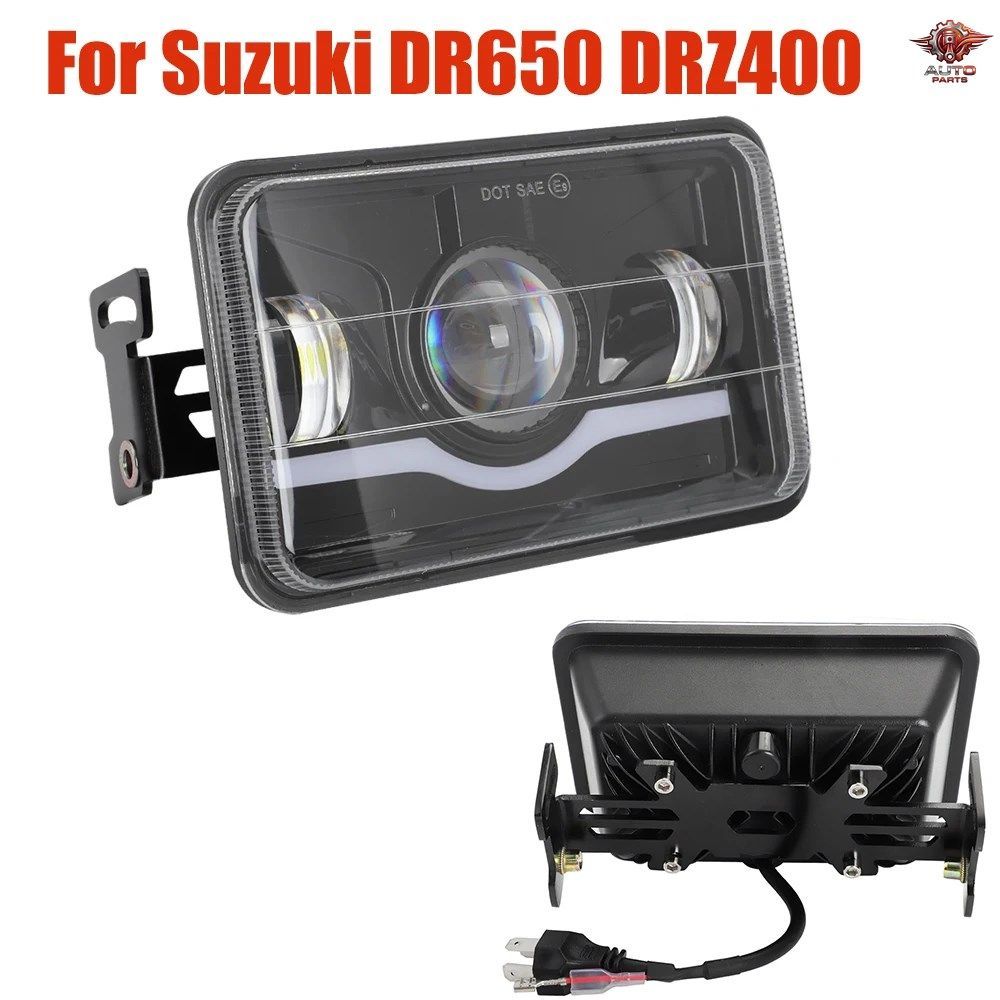 DRZ400 DRZ400SM DRZ400E DR650 DR650SE オートバイ用 LED ヘッド