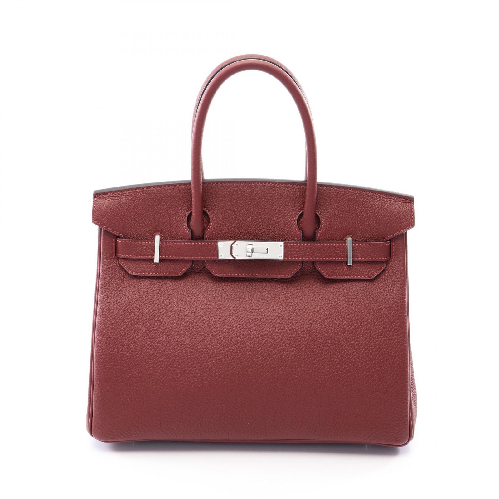 エルメス HERMES ハンドバッグ バーキン30 ルージュアッシュ ルージュアッシュ レザー バーキン30 ルージュアッシュ レディース 未使用