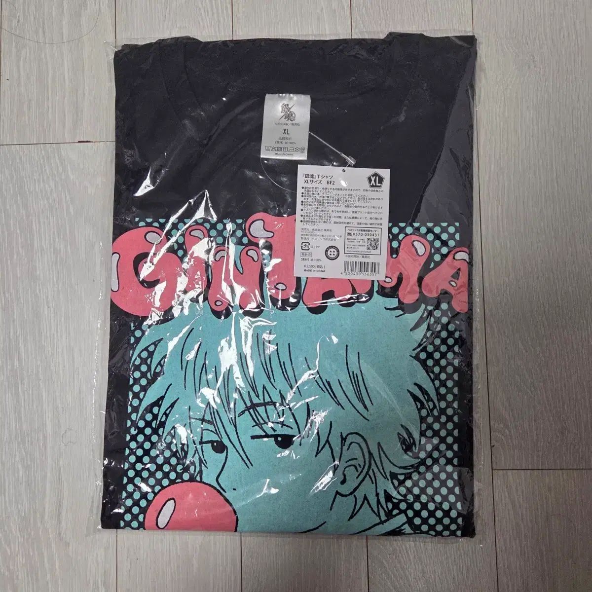 銀魂 JUMP SHOP 銀時 Tシャツ XL