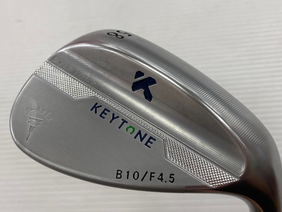 KEYTONE　SCREW TYPE R OFFSET HOSEL　58度　ダイナミックゴールド MID 115　X100フレックス　ウェッジ　中古【最短即日発送】