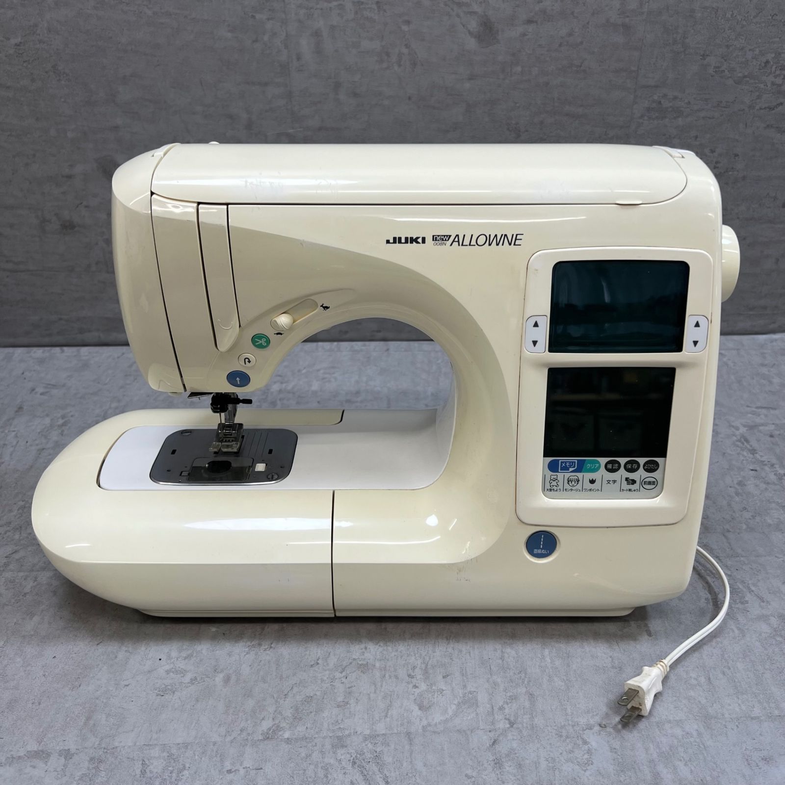ジューキ コンピュータ刺繍ミシン アローネ HZL-008N 多種類ミシン糸 