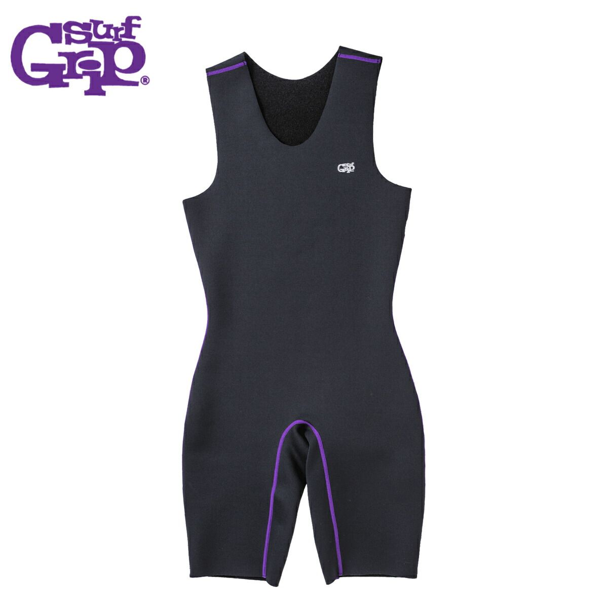 サーフグリップ ウェットスーツ プレミアム サーモ ブラック インナー ショートジョン Surf Grip premium thermo BLACK Inner Short John 防寒 ウエットスーツインナー メンズ レディース サーフィン マリンスポーツ