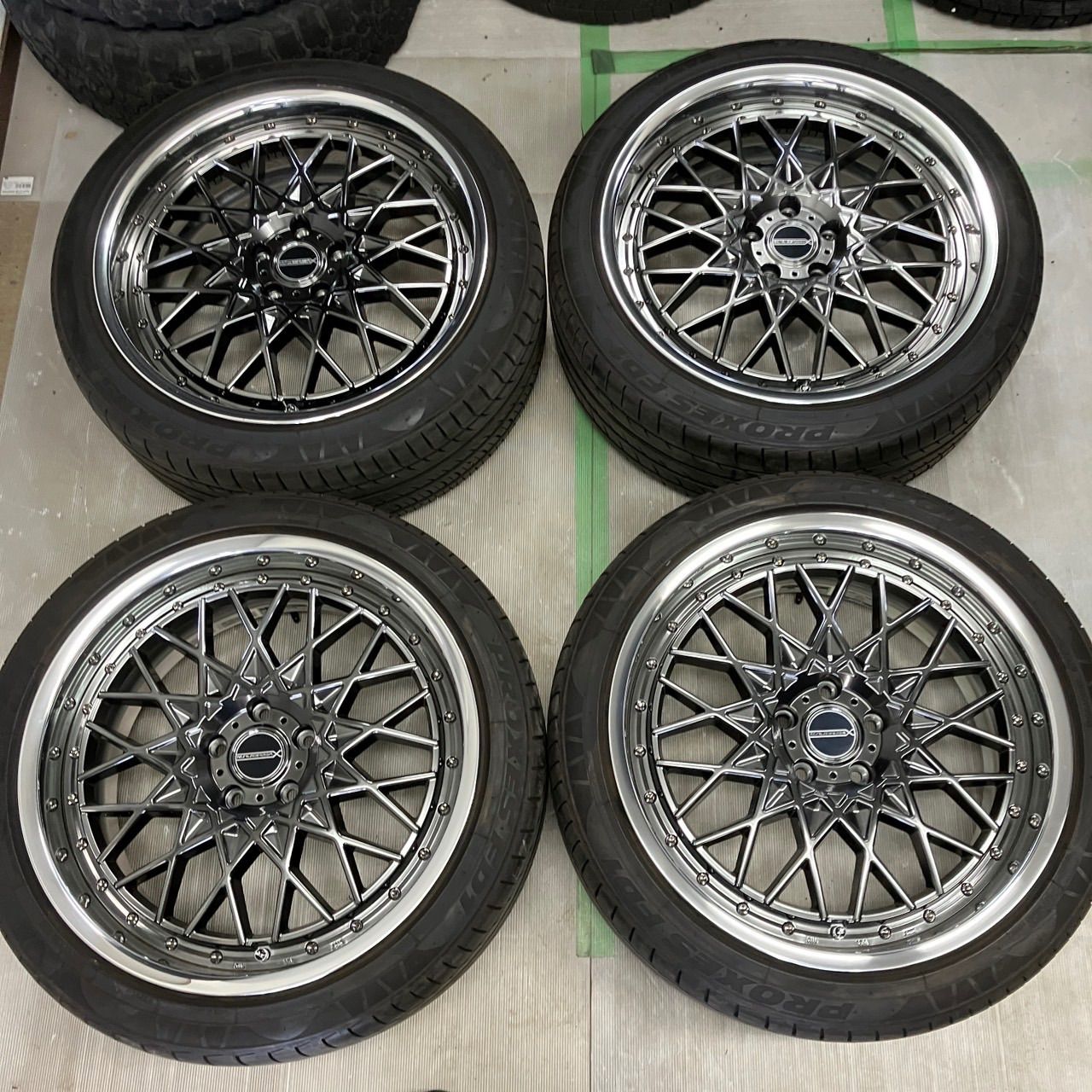 WEDS マーベリック 1613M 20インチ 9j +45 PCD114.3 トーヨー FD1 245/40R20 2025年 レクサス LBX アルファード 121,500円