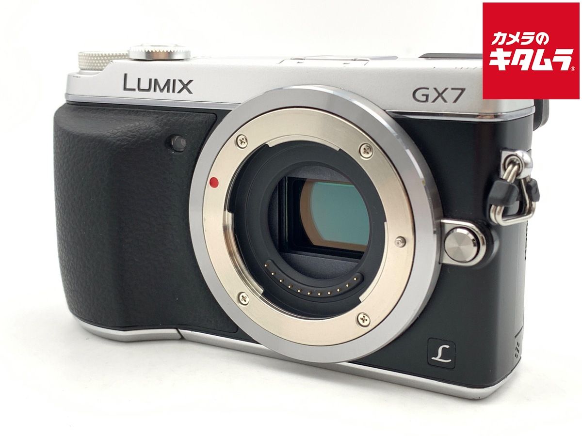 【中古】 【並品】 パナソニック LUMIX DMC-GX7-S ボディ シルバー