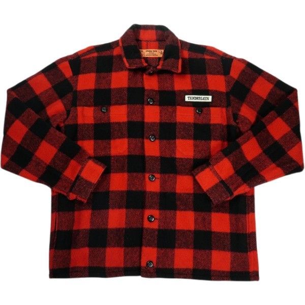 Size【L】 TENDERLOIN テンダーロイン T-BUFFALO JKT RED/BLACK バッファロージャケット 赤 【中古品-良い】 30010924