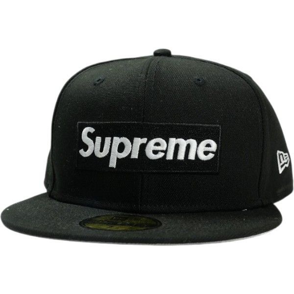 Size【7　5/8(XL)】 SUPREME シュプリーム 21SS Champions Box Logo New Era ボックスロゴニューエラキャップ 黒 【中古品-良い】 30010969