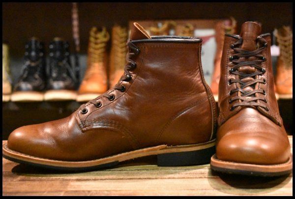 【7.5D 美品 24年】レッドウィング 9422 ベックマン シガー エクスカリバー プレーントゥ 9016 9416 ブーツ redwing HOPESMORE【GF160】