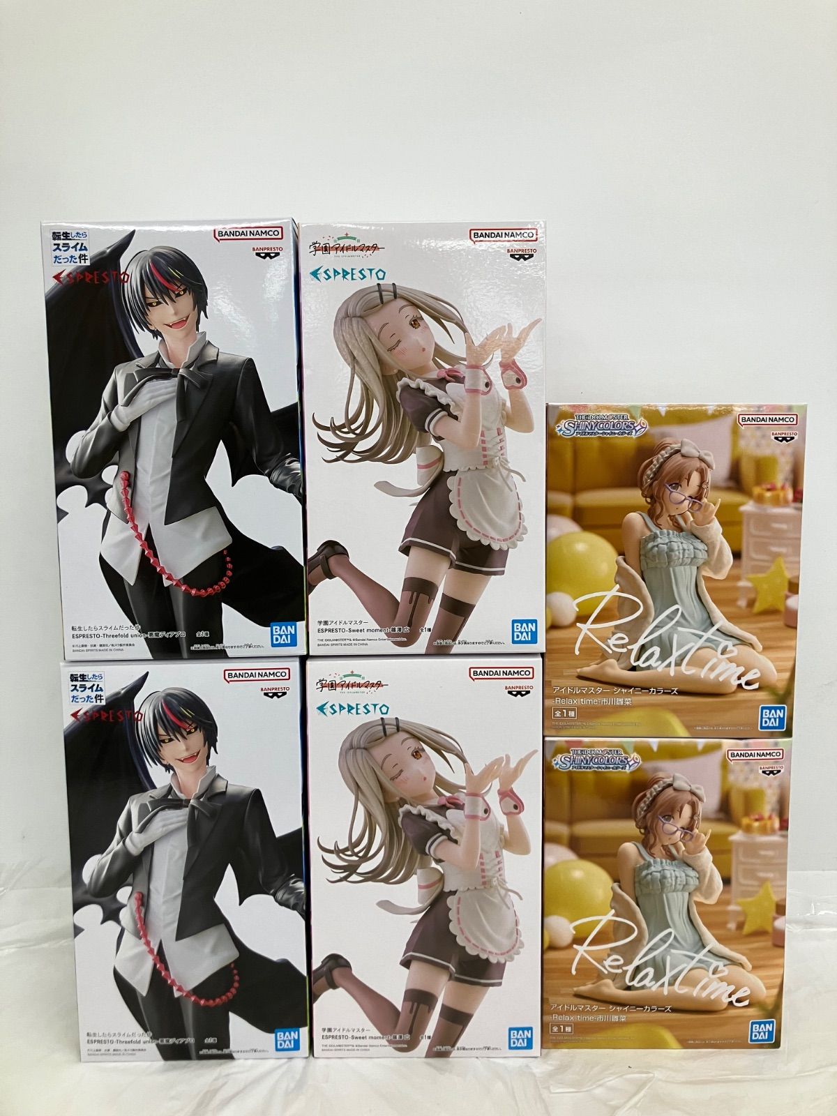 未開封 美少女 フィギュア まとめ アイドルマスター 他 3種6個セット