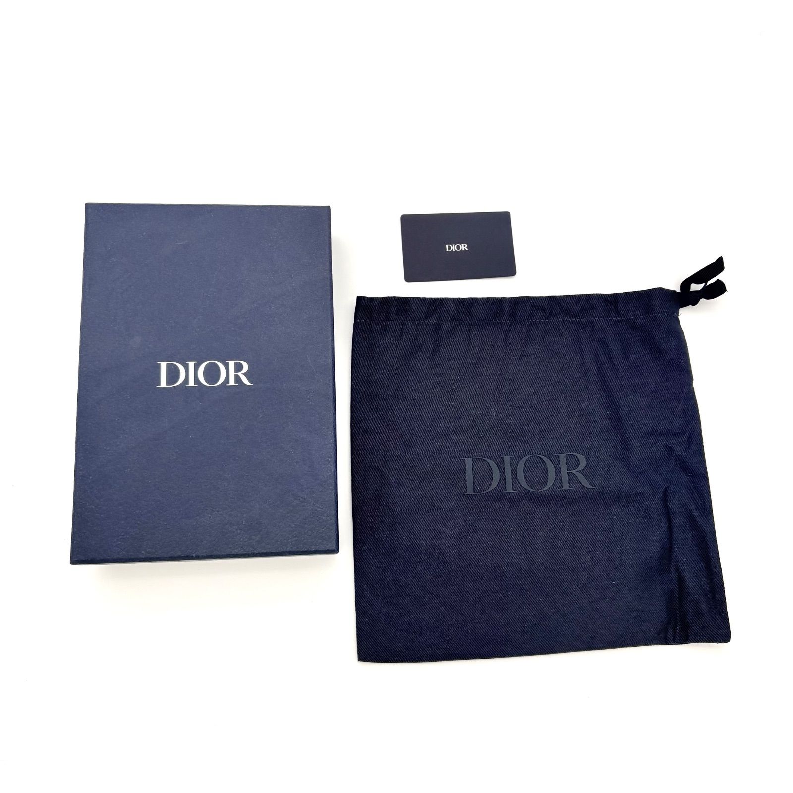DIOR ディオール CD Icon ロングジップウォレット グレインドカーフ