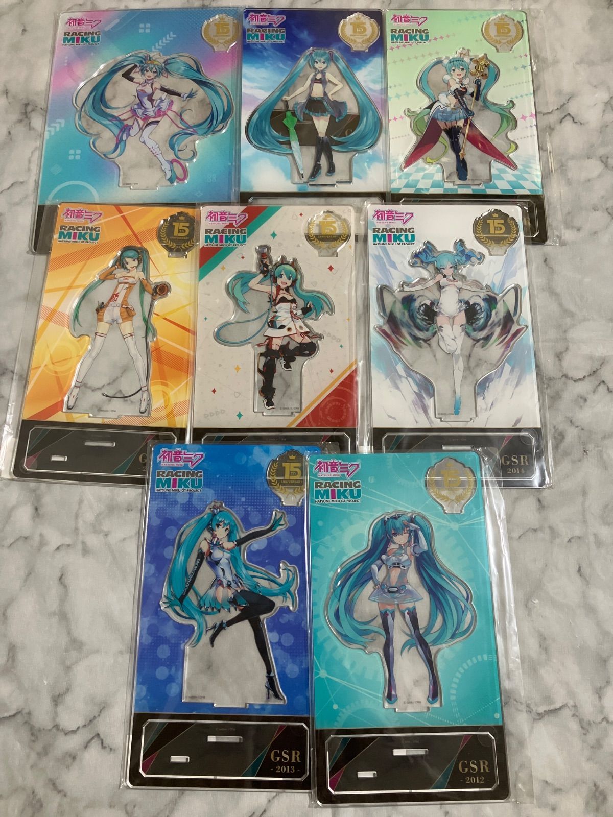 レーシングミク アクリルスタンド GTプロジェクト15周年記念 初音ミク