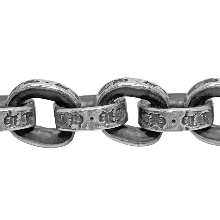 高品質⭐925ペーパーチェーン Chrome Hearts クロムハーツ PAPER CHAIN 18 ペーパーチェーン 18inch