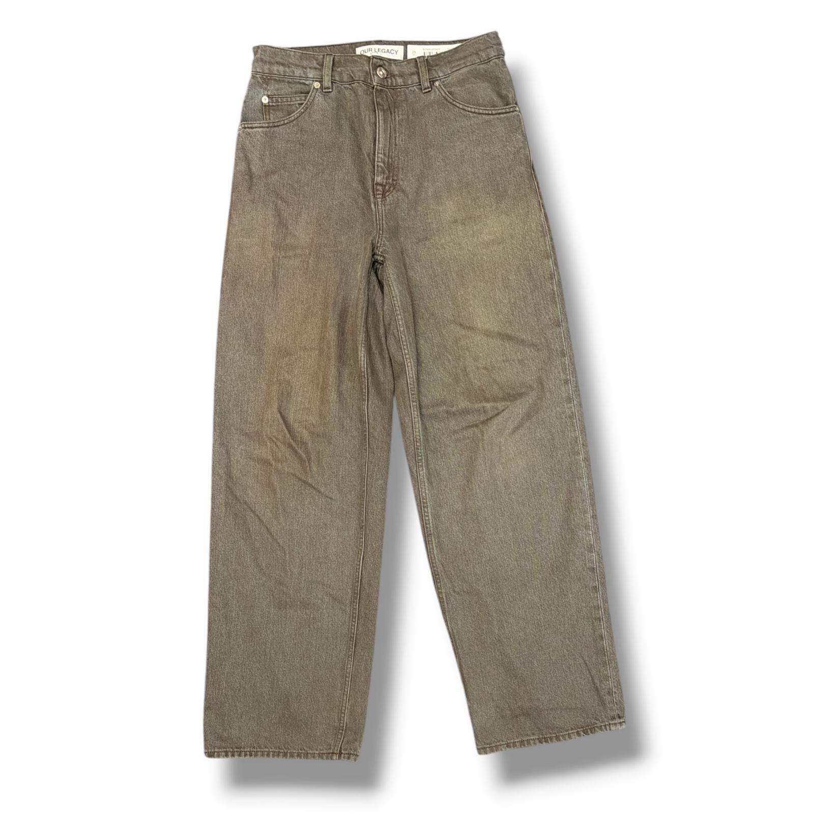 参考上代77000円 Our Legacy 24AW VAST CUT バストカット デニム ジーンズ アワーレガシー M4245VT グレー 28 （18549M）