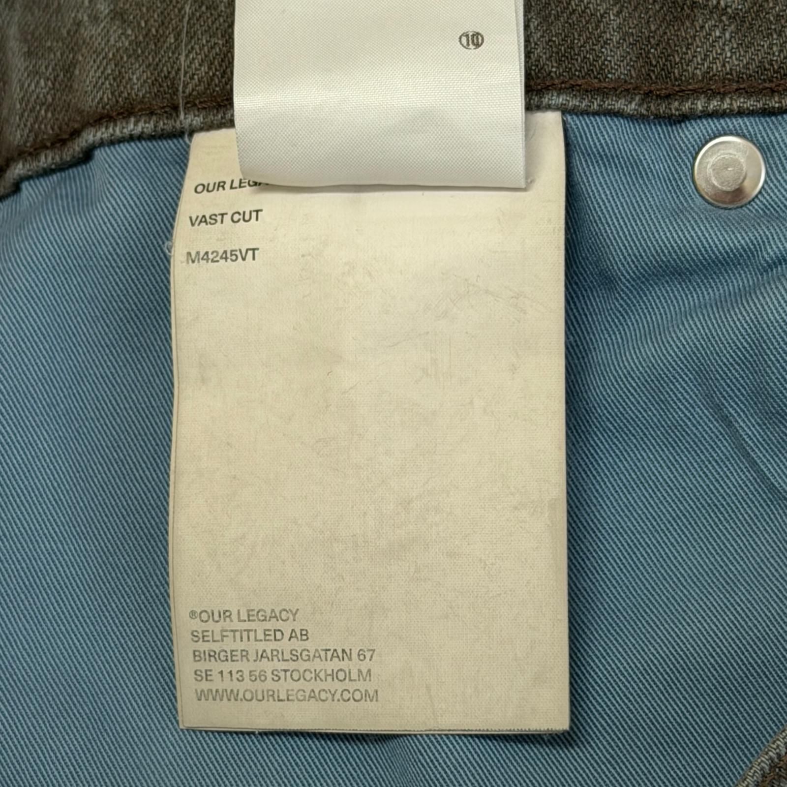 参考上代77000円 Our Legacy 24AW VAST CUT バストカット デニム 