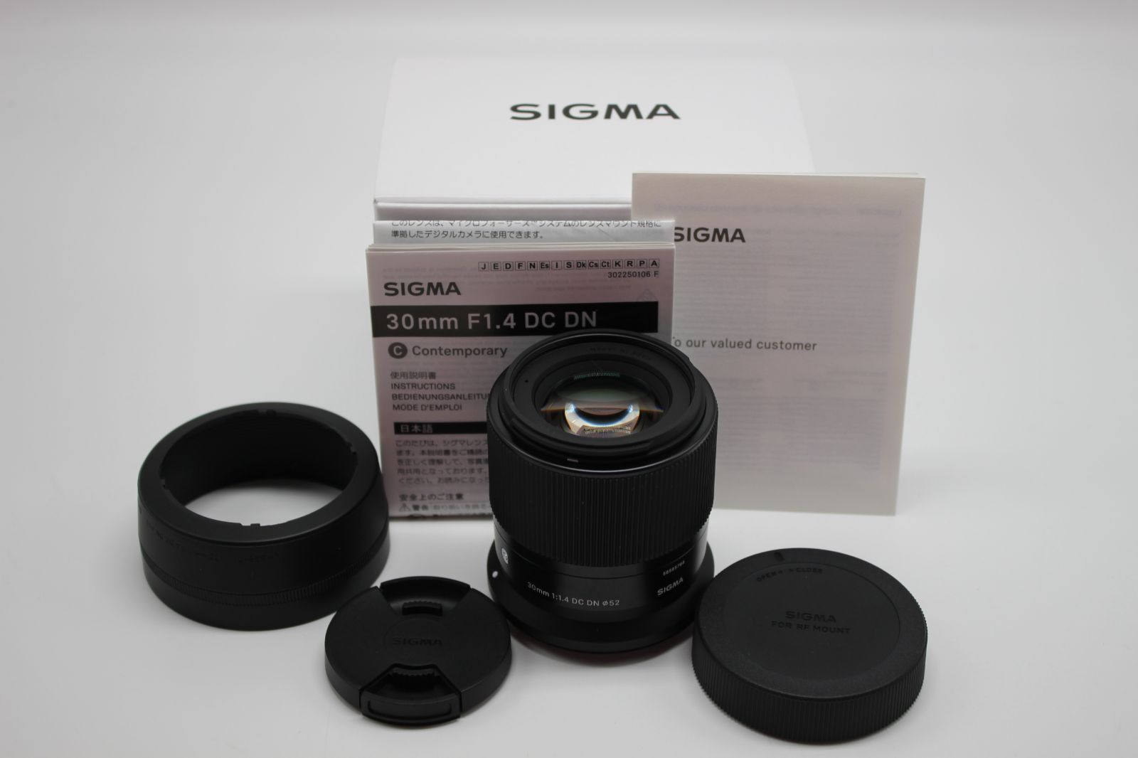 ■ほぼ新品■ SIGMA 30mm F1.4 DC DN Canon キヤノン RFマウント Contemporary ＊27218