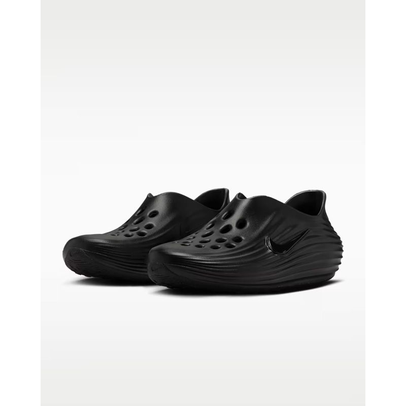 ナイキ レディースシューズ クロッグ サンダル NIKE リアクトX リジュビネイト 女性 スリッポン リカバリーシューズ スニーカー 快適 疲労軽減 歩きやすい スポーツスタイル 靴 ブラック 黒 普段履き くつ/HV5062-001