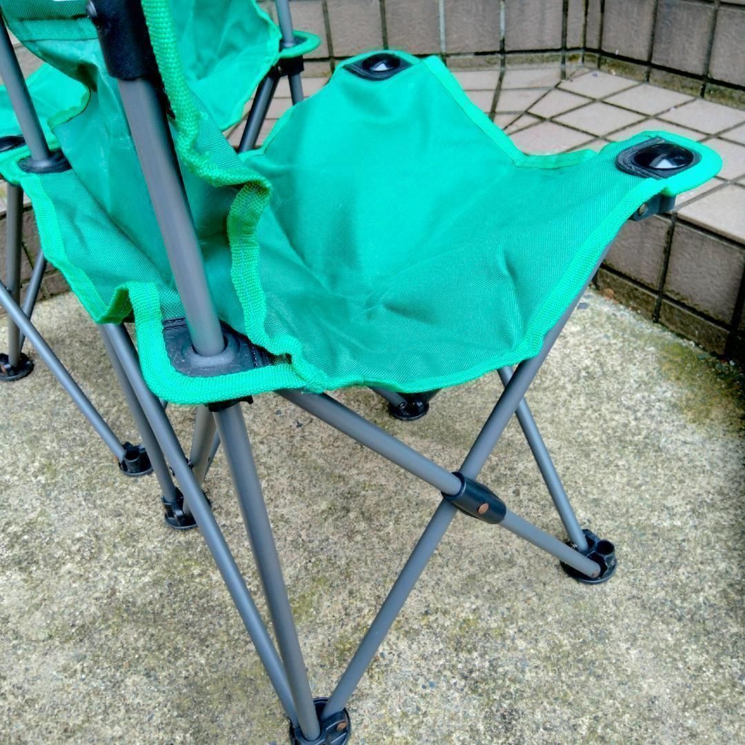 〇 Coleman チェア 椅子 グリーン 2台 まとめて - メルカリ