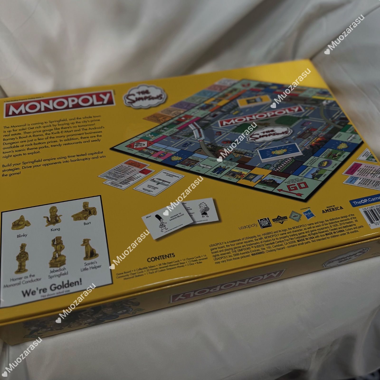 新品未開封】シンプソンズ モノポリー 英語版 / THE SIMPSONS MONOPOLY
