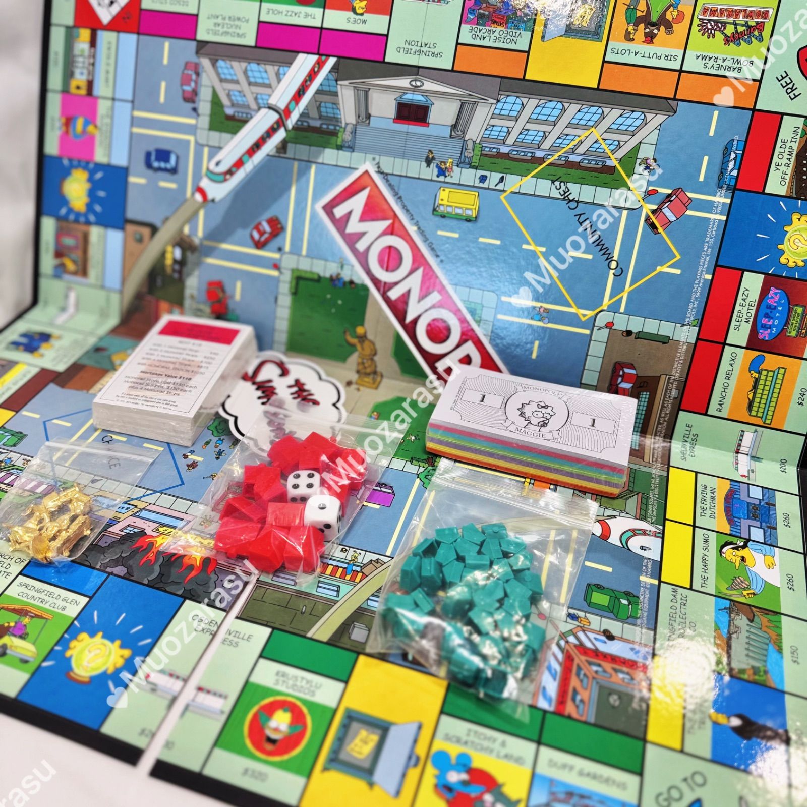 新品未開封】シンプソンズ モノポリー 英語版 / THE SIMPSONS MONOPOLY