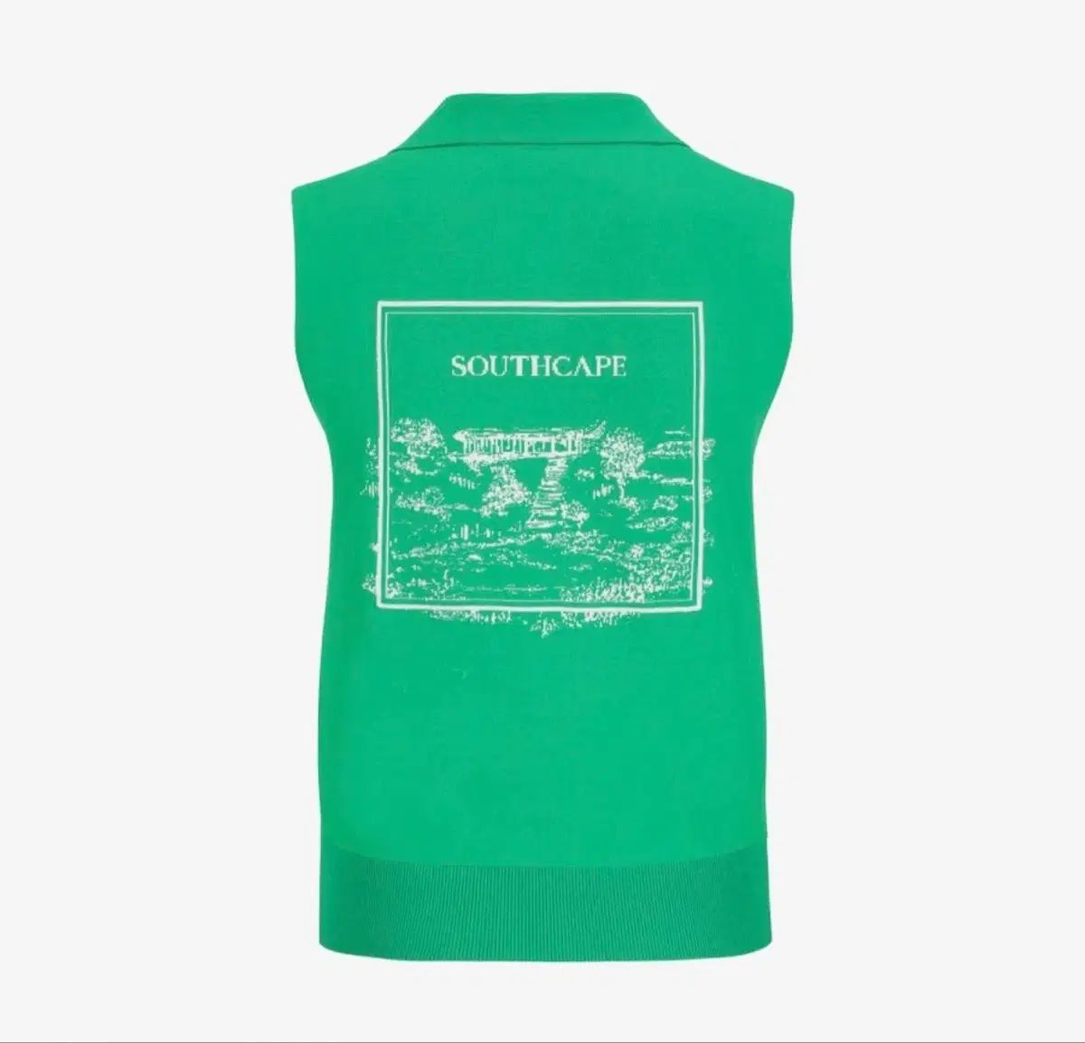SOUTH CAPE ヘリテイジ ニット スリーブレス