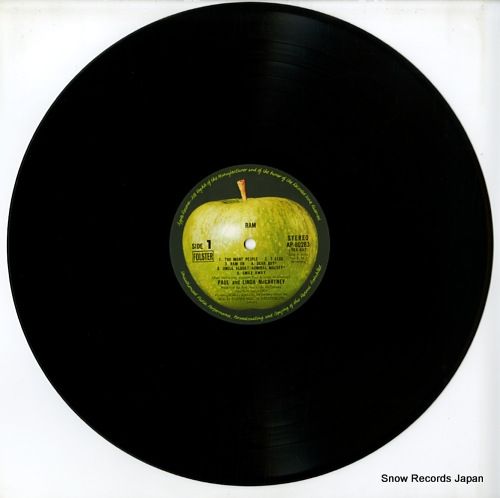 激レア!レコード新品同様!1970年 オリジナル 帯付 補充票付 マッカートニー レコード】ポール・マッカートニー ラム AP-80283 - メルカリ