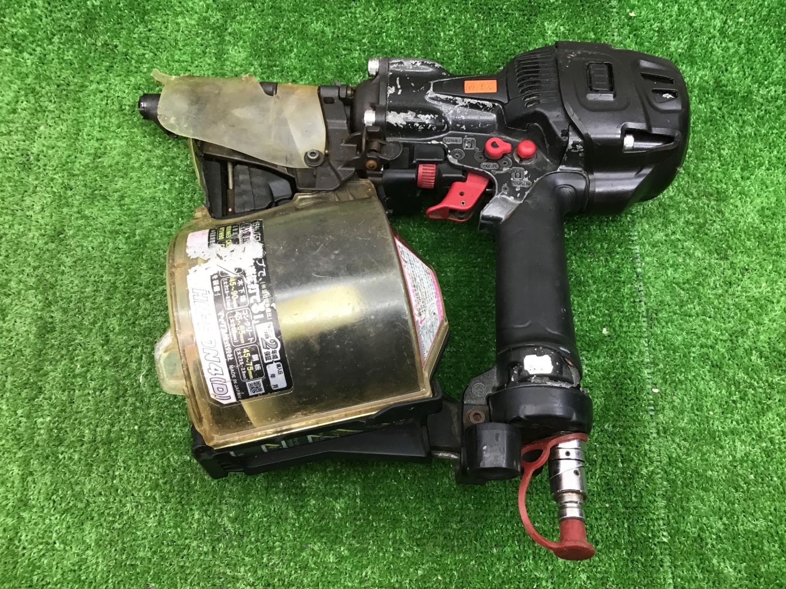 【中古動作品】マックス(MAX) 高圧エア釘打ち機 HN-90N4(D)〇アクトツール富山店〇C