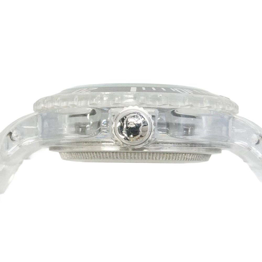 A BATHING APE アベイシングエイプ BAPEX CLEAR WATCH ベイペックス