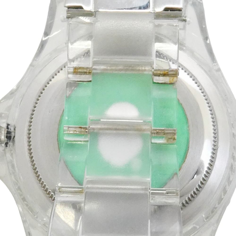 A BATHING APE アベイシングエイプ BAPEX CLEAR WATCH ベイペックス